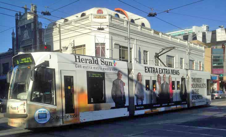 Yarra Trams Combino Herald Sun 3538